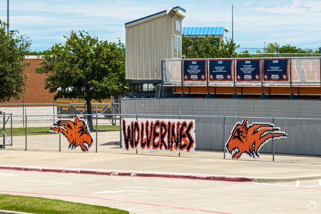 Wolverines of Wakeland High School in Frisco.