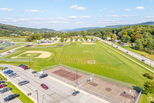 Bald Eagle Area Junior/Senior High School has baseball and soccer fields.