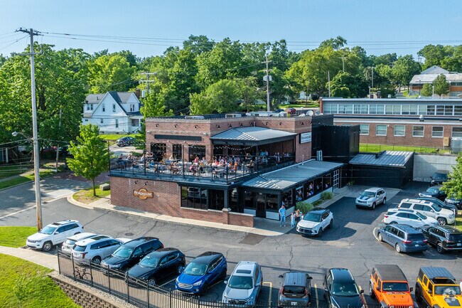 For college kids, the University Roadhouse is always a popular location in West Main Hill.