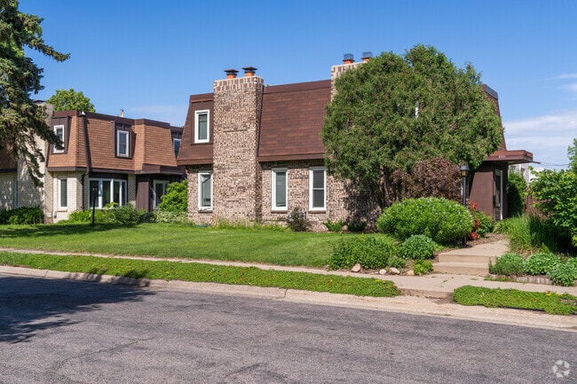 This is one of the few townhome communities in the Triangle neighborhood of Saint Louis Park.