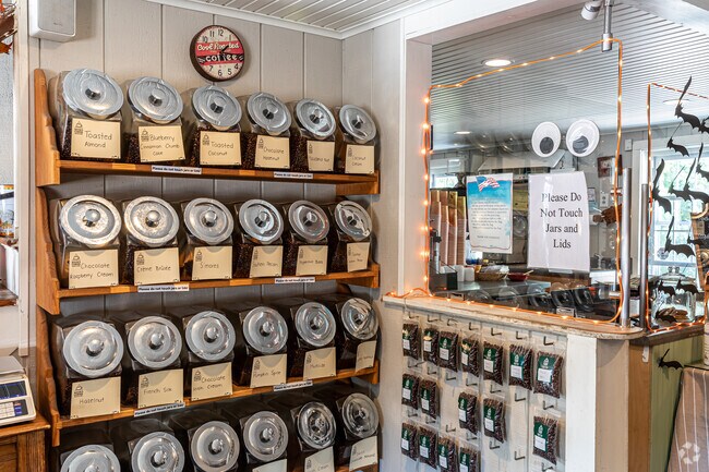 Kevin's Coffee Roasters in Vernon offers dozens of unique flavored coffees.