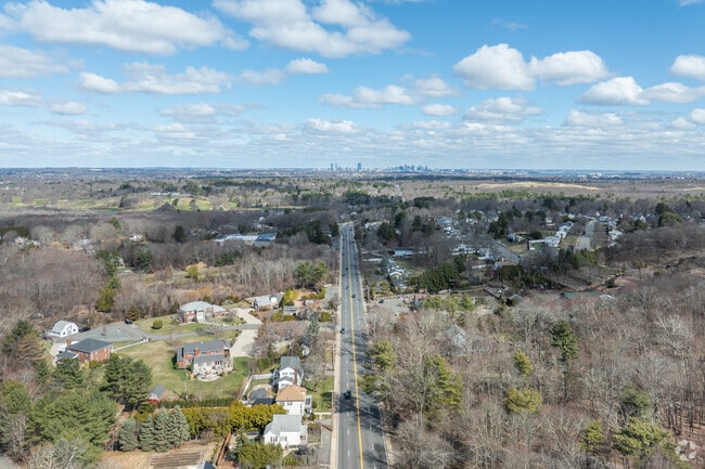 Hillside Street is situated ten miles from downtown Boston.