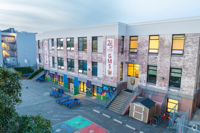 Gateway Middle School in the Western Addition neighborhood of San Francisco, California.