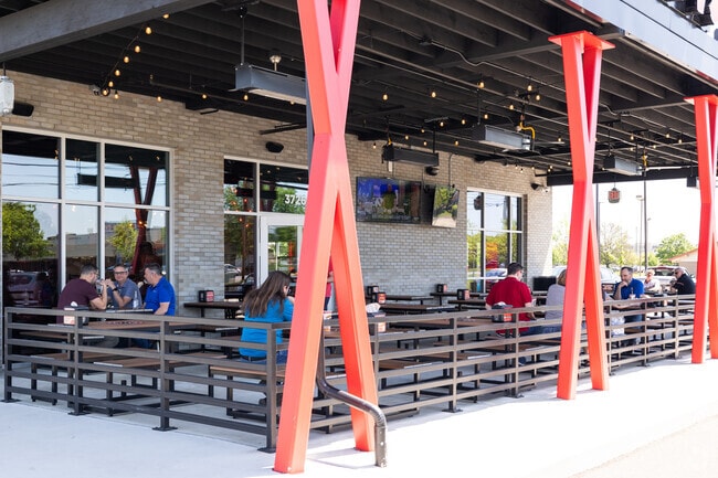 Torchy's Tacos in Brookside Village is a great place to enjoy lunch on the patio.