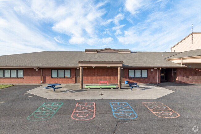 Mountain Way Elementary School play area.
