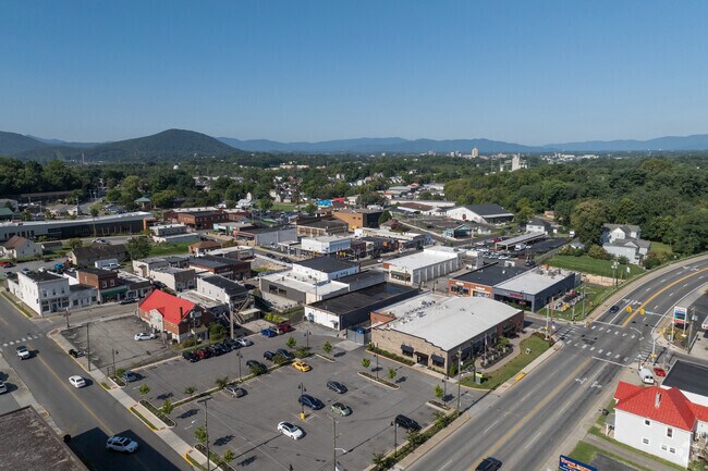 Downtown Vinton offers a charming small-town vibe with local shops.