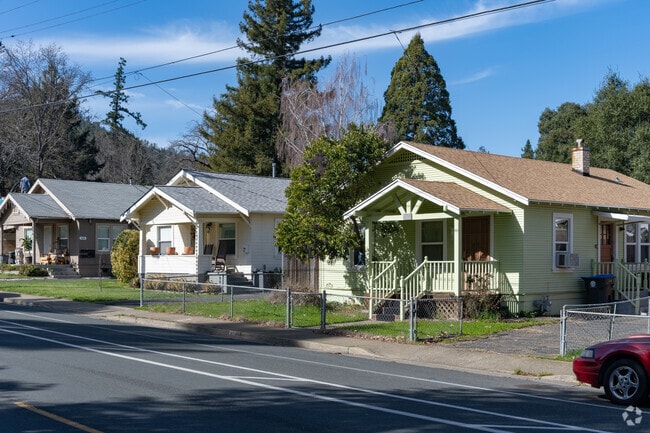Ukiah offers a wide variety of homes including older Craftsman bungalows with curb appeal.
