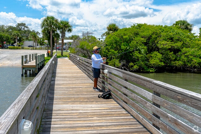 Fishing is a popular pastime in Winter Beach.