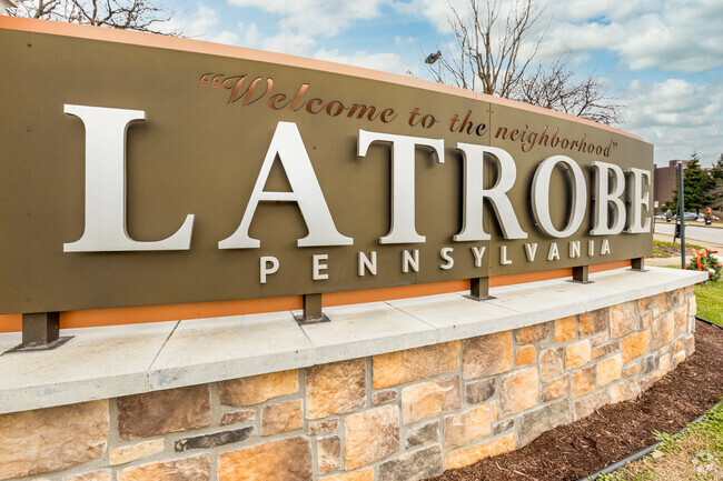 Welcome to the neighborhood here in Latrobe.