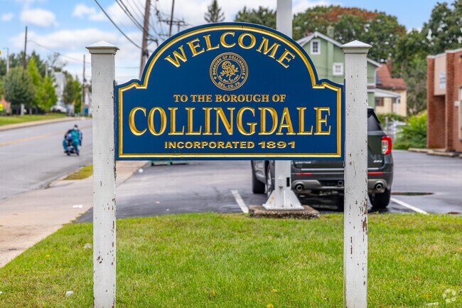 The borough of Collingdale, established in 1891, welcomes you.