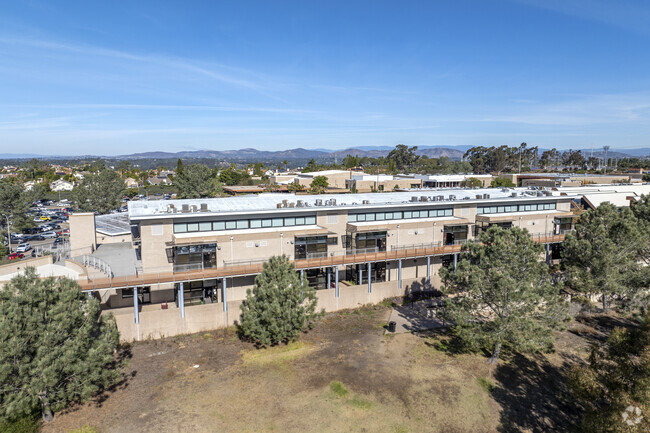 The Torrey Pines High School in Carmel Valley has two stories with outdoor access in San Diego.