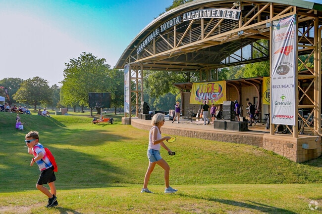 Concert On The Commons is an all ages event at Greenville Toyota Amphitheater.