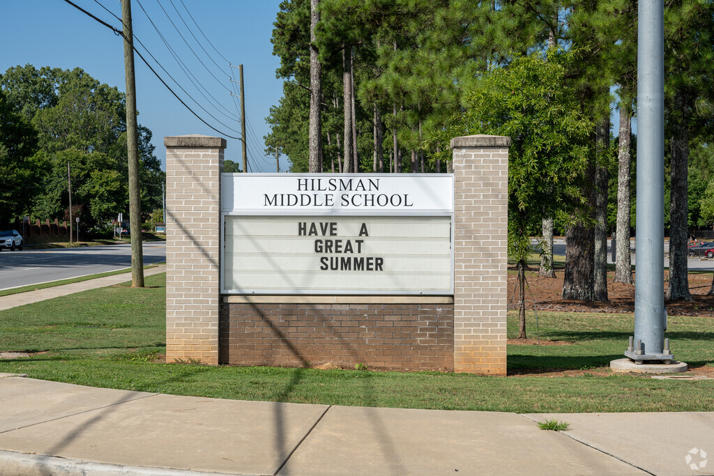 Hilsman Middle School is a highly sought after school in the community.