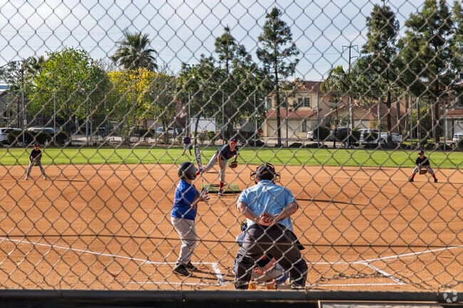 Players enjoy the facilities at Skydive Baseball Park in Central Perris.