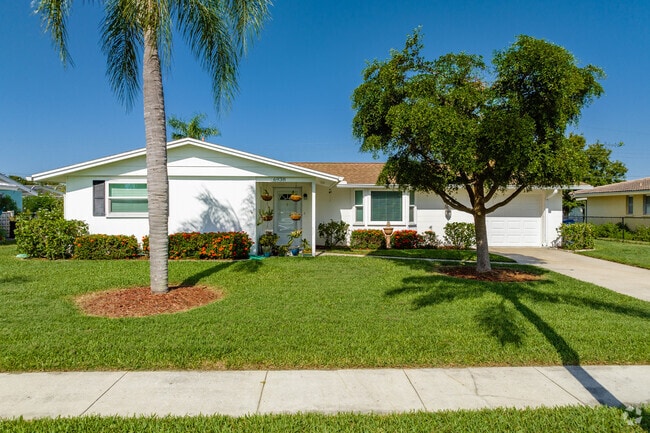 There are a few quaint, updated original ranch homes in Gulf Gate Estates.