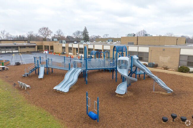 Your kids will never want to leave the playground at Manor Hill Elementary School.