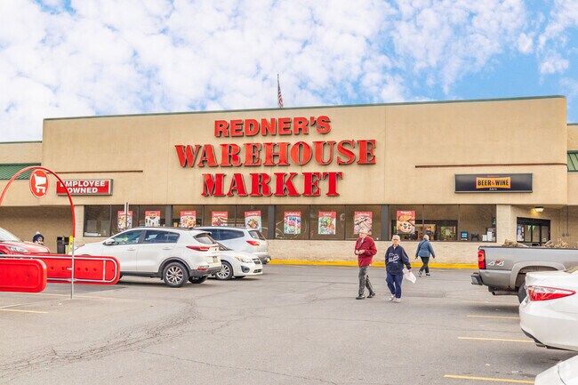 Get all your grocery needs at Inkerman's locally owned Redner's Warehouse Market.