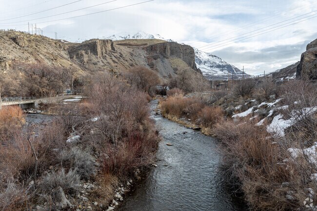 Enjoy beautiful views of the Provo River at the Provo River Parkway Trail in Orchard South.