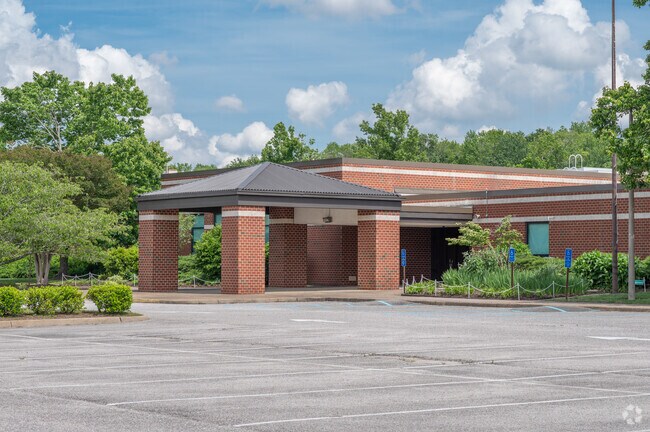 Front entrance at Greenbrier Intermediate School