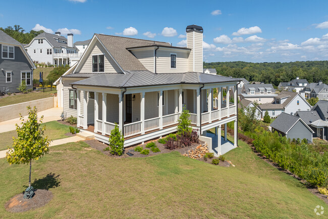 Several homes in Berkley Hills come with a beautiful view of the surrounding neighborhood.