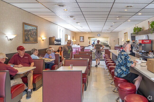 Started in 1938 by Greek immigrants, the Hamilton Restaurant is downtown Carlisle's favorite.
