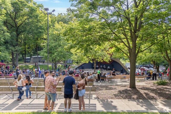 Attend a local music festival at the Sinnissippi Park Music Shell.