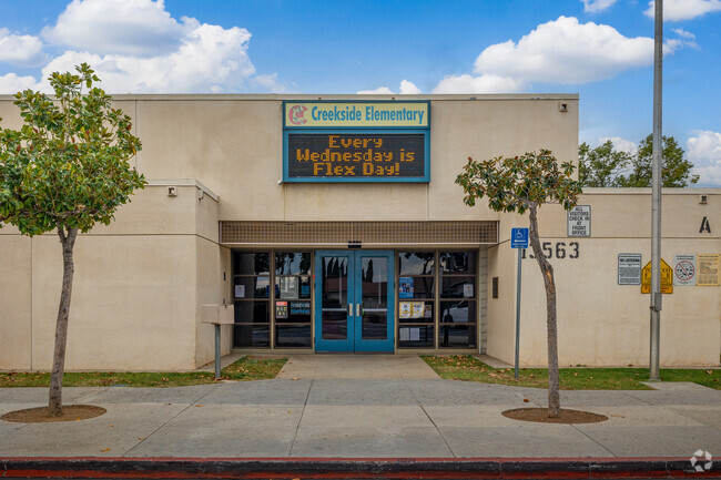 Creekside Elementary School in Moreno Valley provides a positive environment for students.