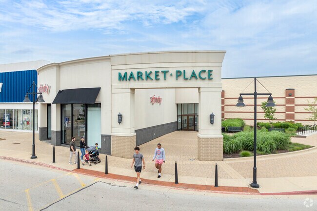 Market Place Shopping Center in Savoy is he perfect place to spend an afternoon shopping.