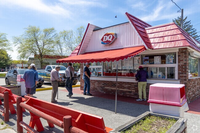 Dairy Queen is a popular spot in Cash Corner.