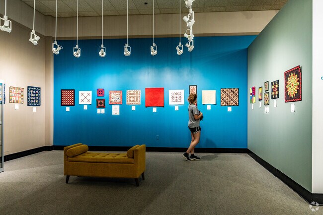 The National Quilt Museum is located near the Hickory neighborhood in Paducah.