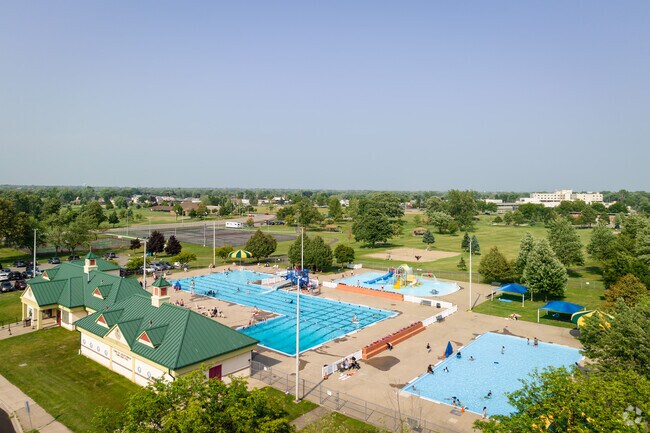The closest public outdoor pool to Maryvale is in Cheektowaga Town Park.