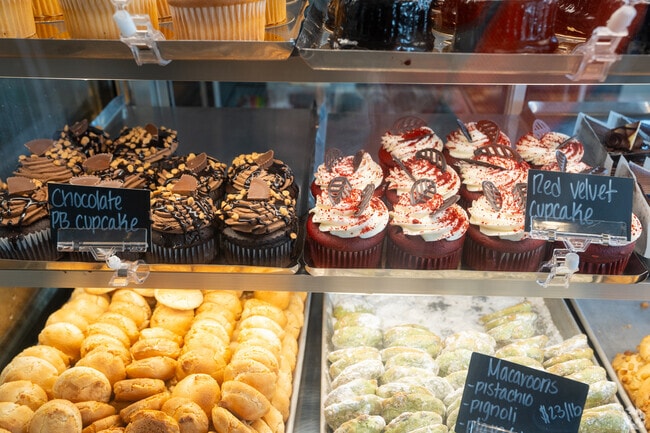 Visit the Modern Pastry Shop near Lawrence Estates for a delicious treat.