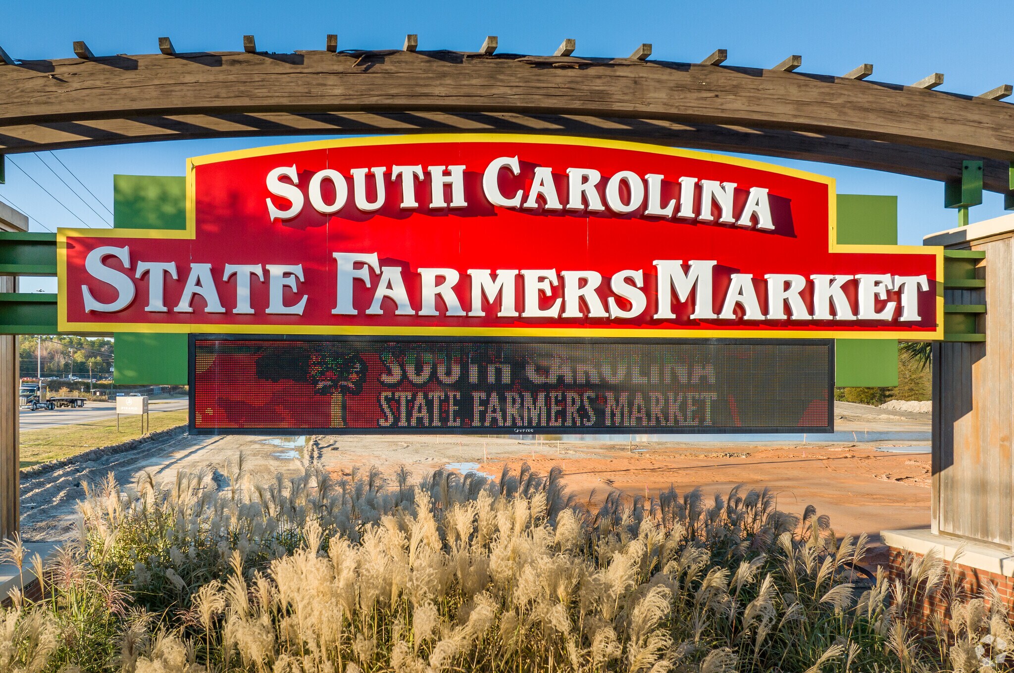 The State Farmers Market in Pine Ridge is the place to go for fresh local produce.