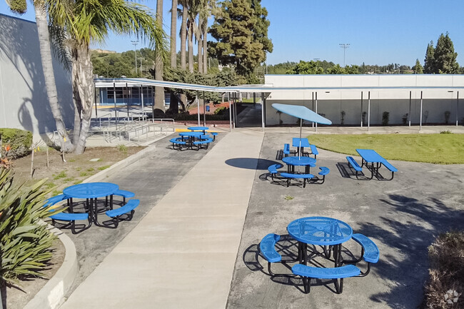 Los Coyotes Middle belongs to the Norwalk-La Mirada Unified School District.