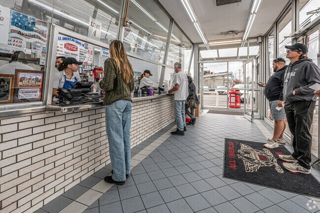 All American Hamburger Drive In is considered the go-to spot in Massapequa for a tasty burger.