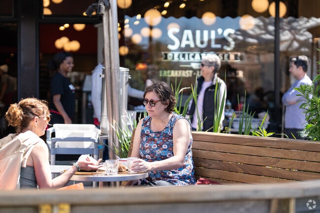 Saul's Delicatessen is always bustling with people in North Berkeley.