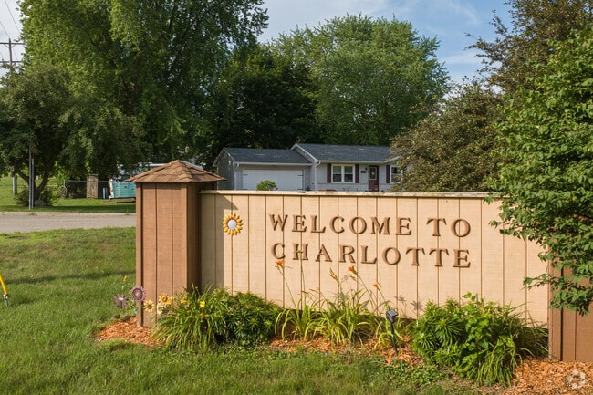 Charlotte is in the central portion of the county between Eaton Township and Carmel Township.