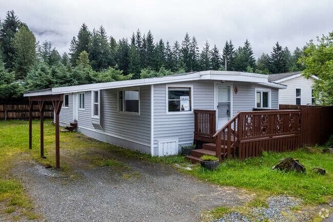 You can find mobile homes in Mendenhall Valley starting at around $75,000.