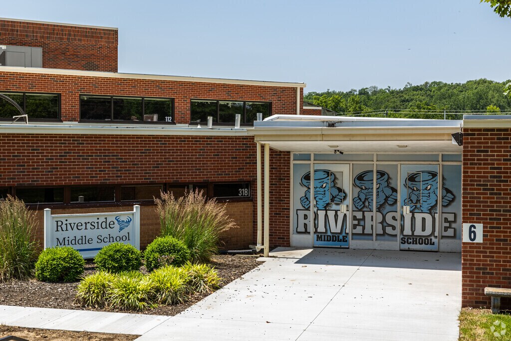 Students enjoy math and science classes at Riverside Middle School.
