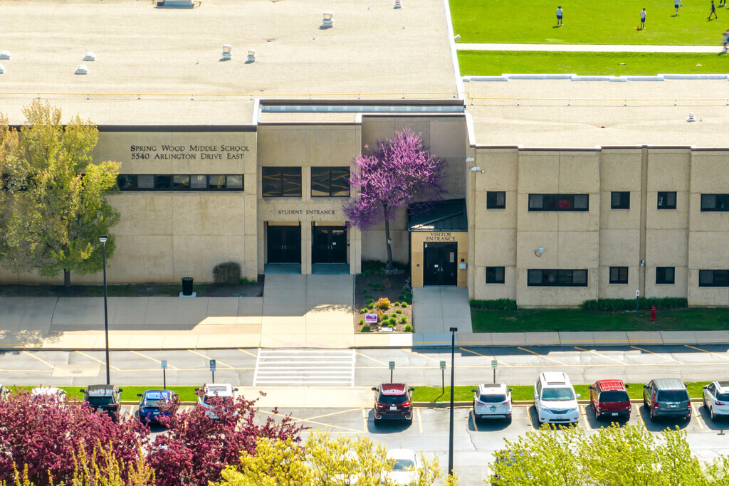 Spring Wood Middle School where students can excel in studies.