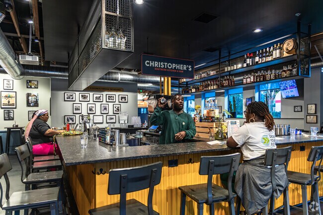 Come for the food, stay for the hospitality at North Avenue Market in Uptown.