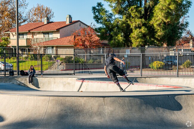 Skaters gather at Montclair Skate Park, a favorite spot for boards and scooters.