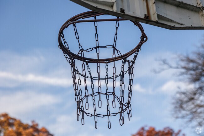 Shoot hoops on the basketball courts at McCormick Park in Fort Wayne.