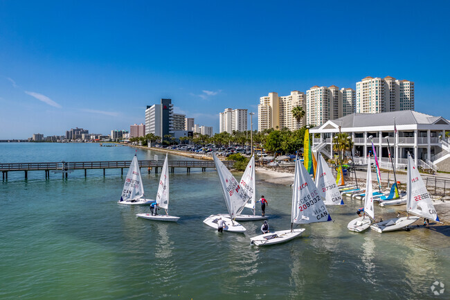 Sand Key is home to SailFit sailing where you can learn to sail.