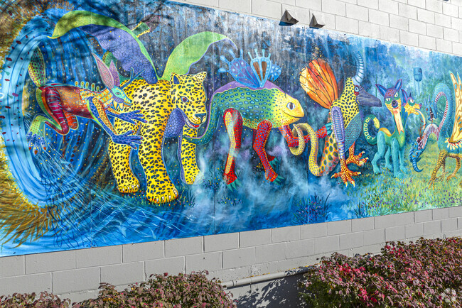 Vibrant murals adorn the charming town of West Chicago.