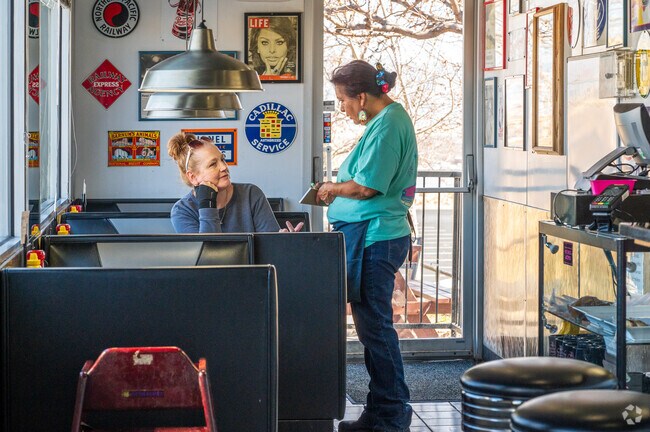 Penny's Dinner offers delicious food and a step back in time in it's 50s themed dinner.