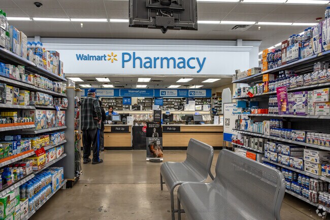 Walmart in College Park has a convenient pharmacy.