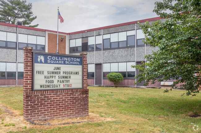 Collington Square School has a school population of 350 students.