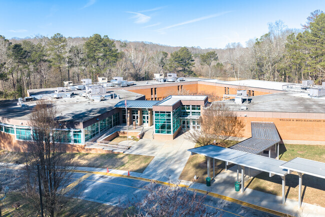 Boyd Elementary School is a place of learning for nearly 500 students.