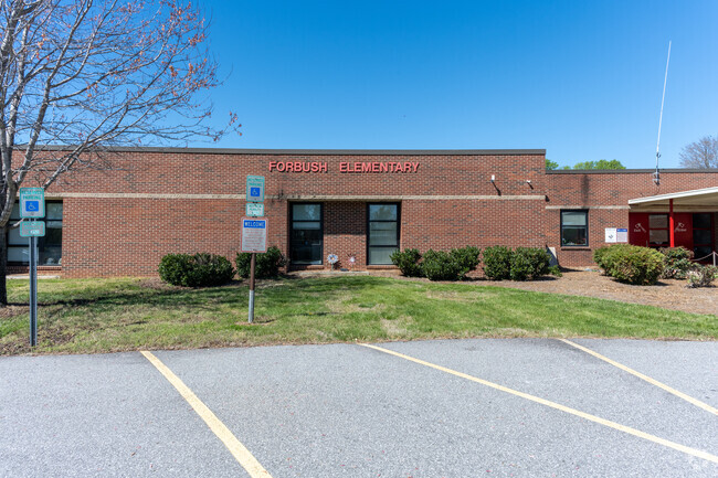 Forbush Elementary School has a student-teacher ratio of 13 to 1.
